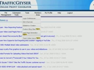 Free Service Trial to Blast Video, Blog, and Podcast sites.