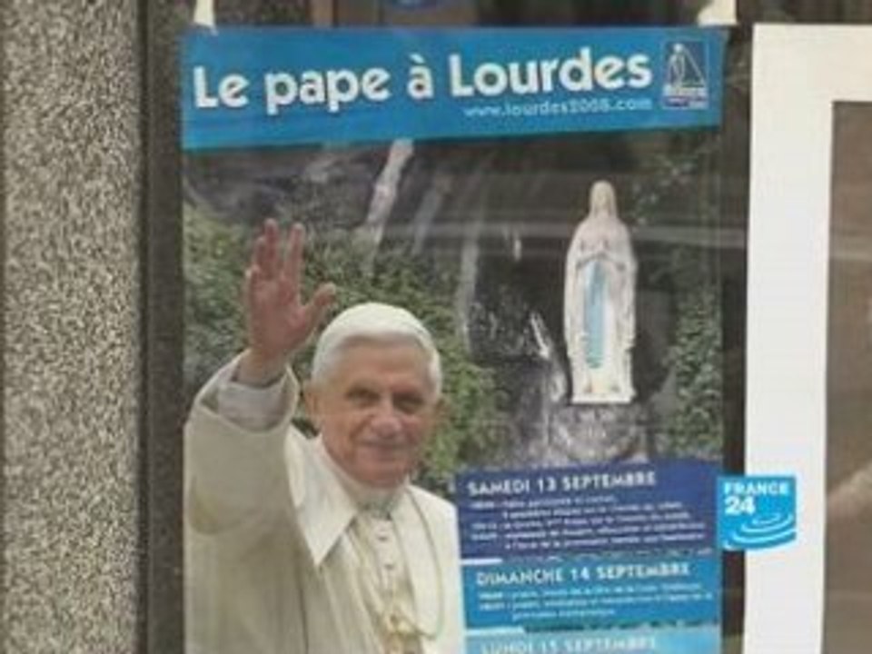 A Lourdes, tout est prêt pour l’arrivée du pape