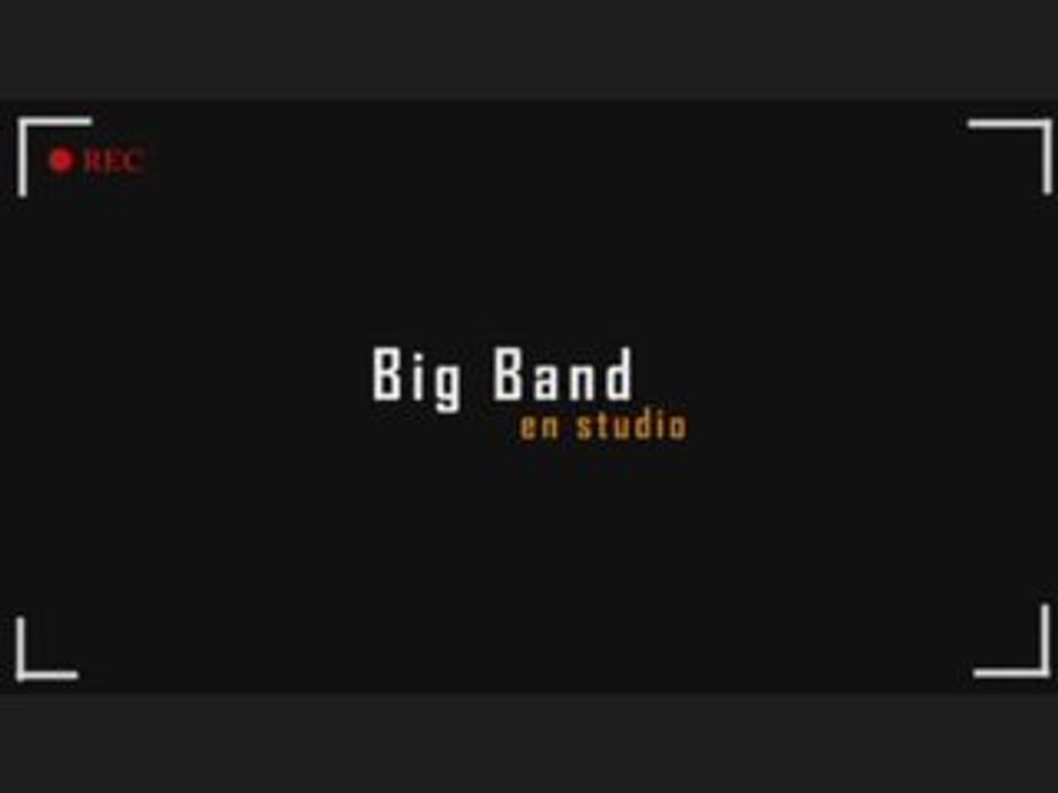 Enregistrement Studio Big Band IUFM