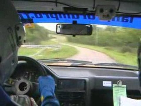 rallye hautes cotes 2008 BRUCHON 106 xsi N1 ES 8