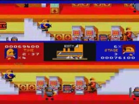 Bonanza Bros. -Genesis - Jeux Vidéo Rétro - Mega Drive