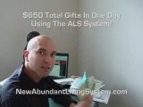 Abundant Living System - Proof Of $650 Day With Cash Gifting