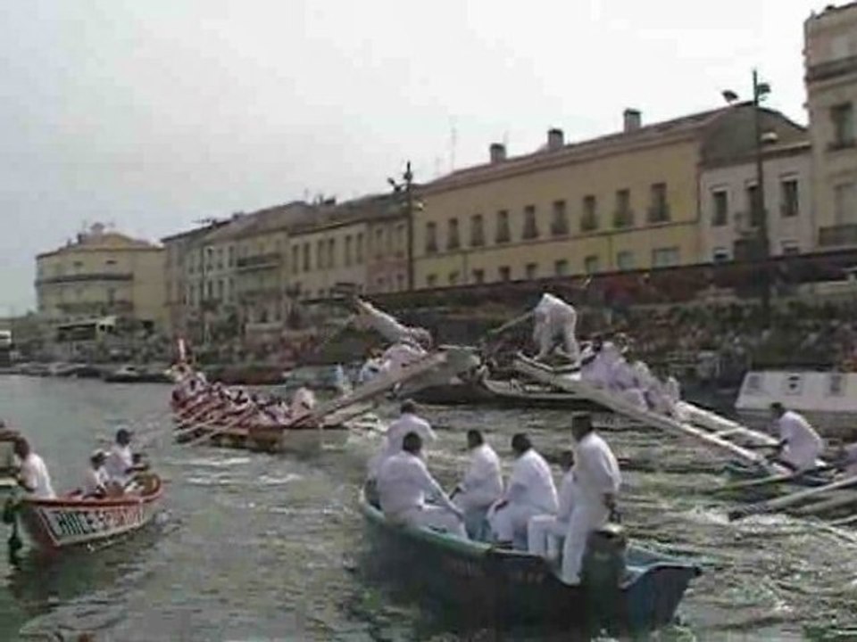 Joutes à Sète. Dimanche 31 août 2008.le film