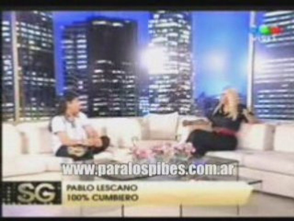 Pablo Lescano y Damas Gratis con Susana Gimenez