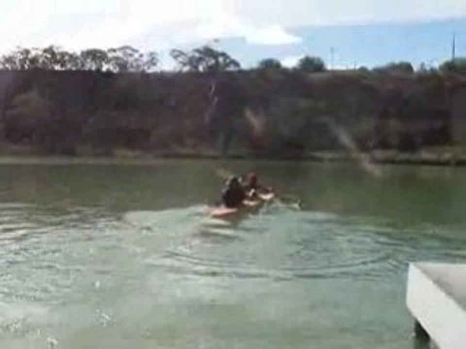Canoe sur la Murray River