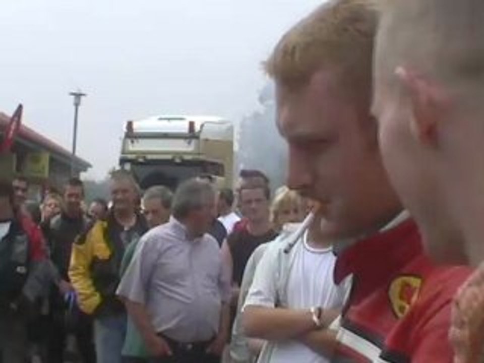 Rupture moteur avec fumée