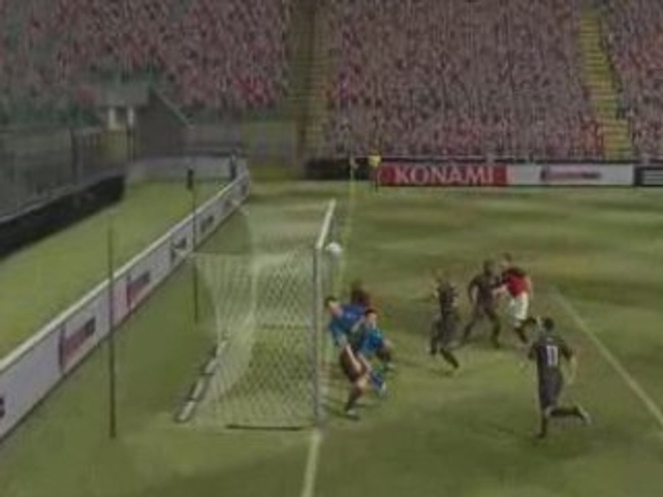 Corner rentrant de Ronaldinho