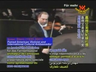 Isaac Stern: The Fiddler and Cultural Ambassador