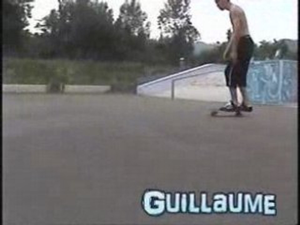 Part Guillaume Team Hurt Skateboard