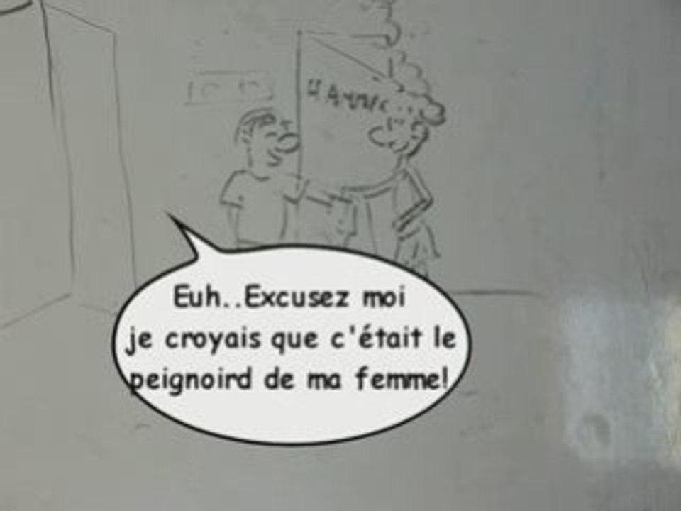 margaux le coup du peignoir.....