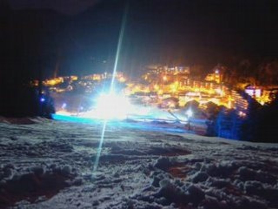 Rando ski de nuit - La Norma 21 février 2007