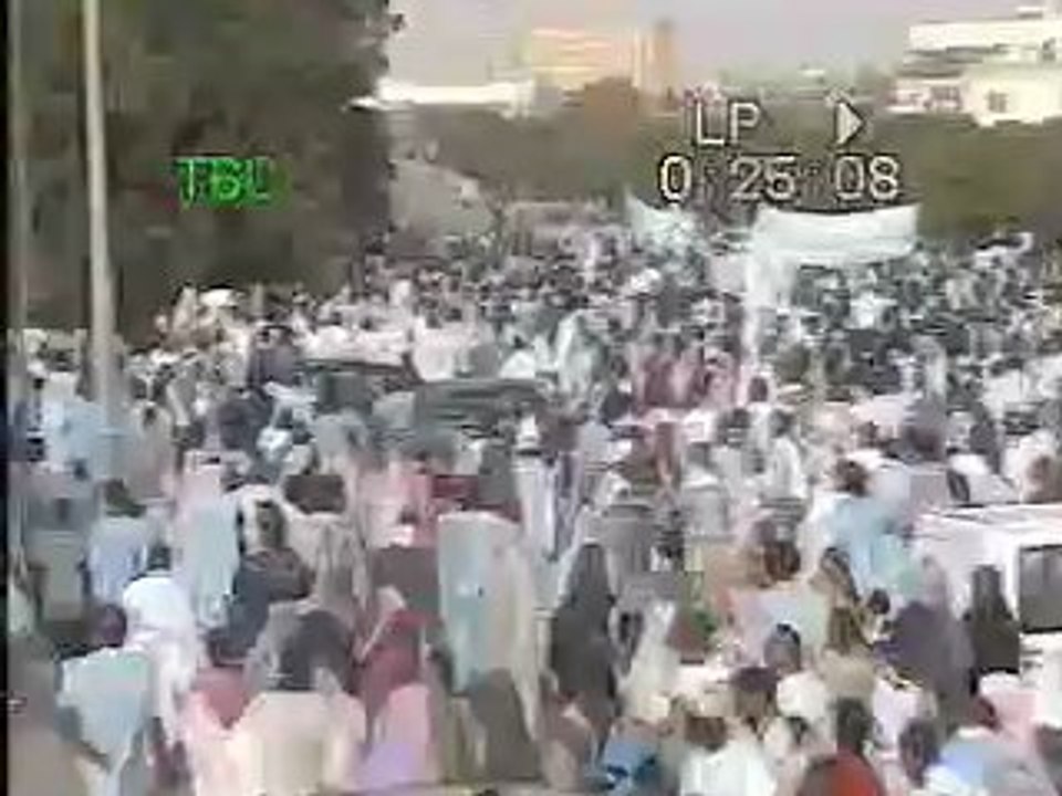 Mauritanie MARCHE contre putsch impressionante