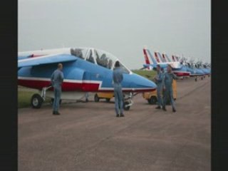 Meeting aérien de roanne patrouille de France entrainement