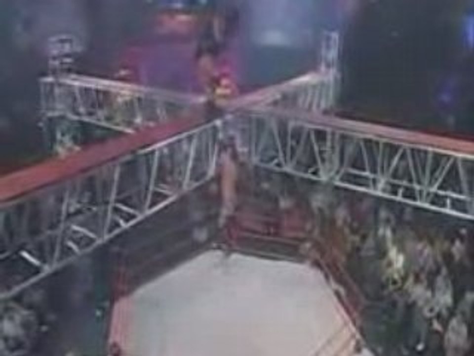 Aj Styles Tombe De 10 Metres
