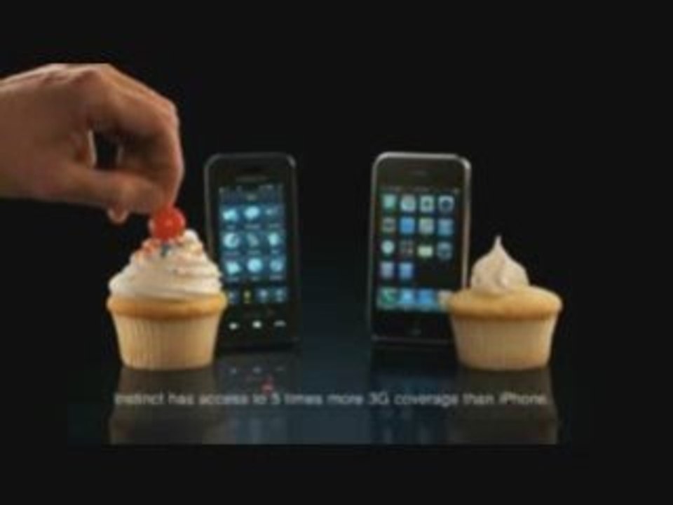 Instinct vs Iphone - More 3G