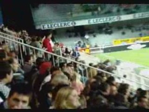 But vue des tribunes AJA 1-0 ASNL