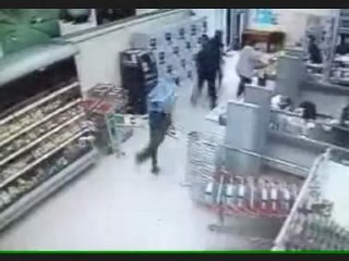 Humour: flip de l'agent de sécurité