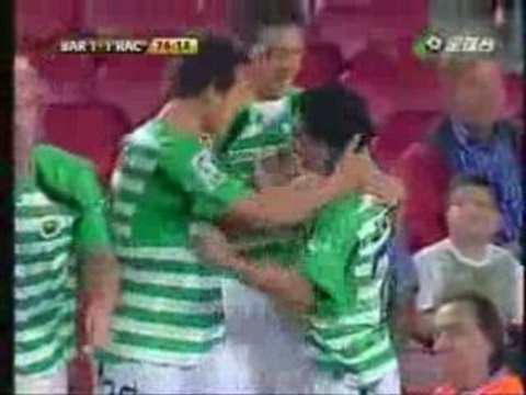 FC Barcelona vs Racing Santander 1-1