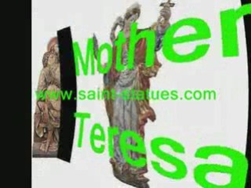 mother teresa statues, wood carved & handcrafted!