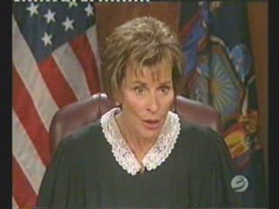 Judge Judy Knife Haircut Part 2 (Voice Over)