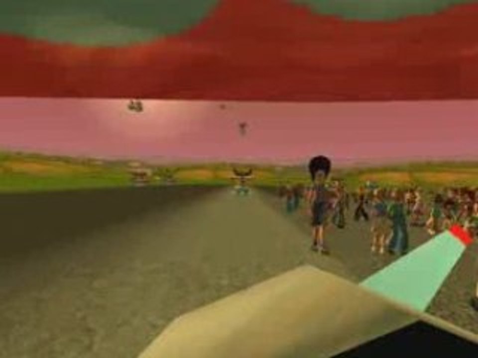 Roller coaster tycoon 3: Une balade en avion