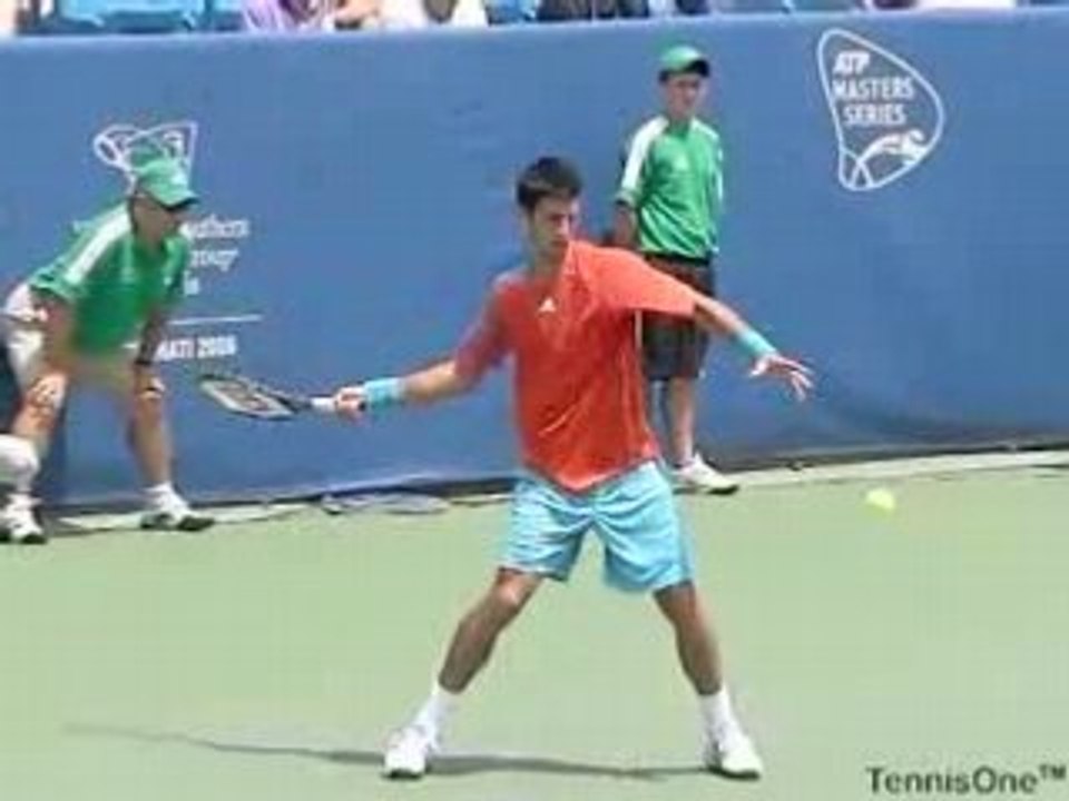 Novak Djokovic Forehand - ProStrokes 2.0 Slow-Motion