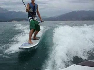tnemelc surf sur un lac!!+D