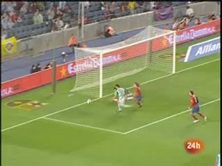 Liga 2009 : J2 : Barcelone - Santander : 1-1