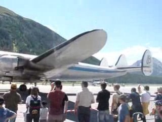 Arrêt des moteurs du Super Constellation