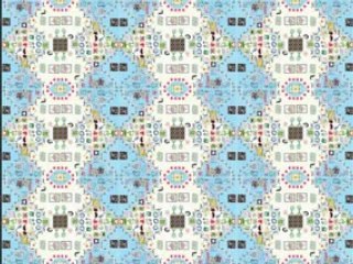 Tapis volant, cartes écrites en dari