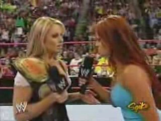 Trish Stratus, Christy Hemme & Lita segment