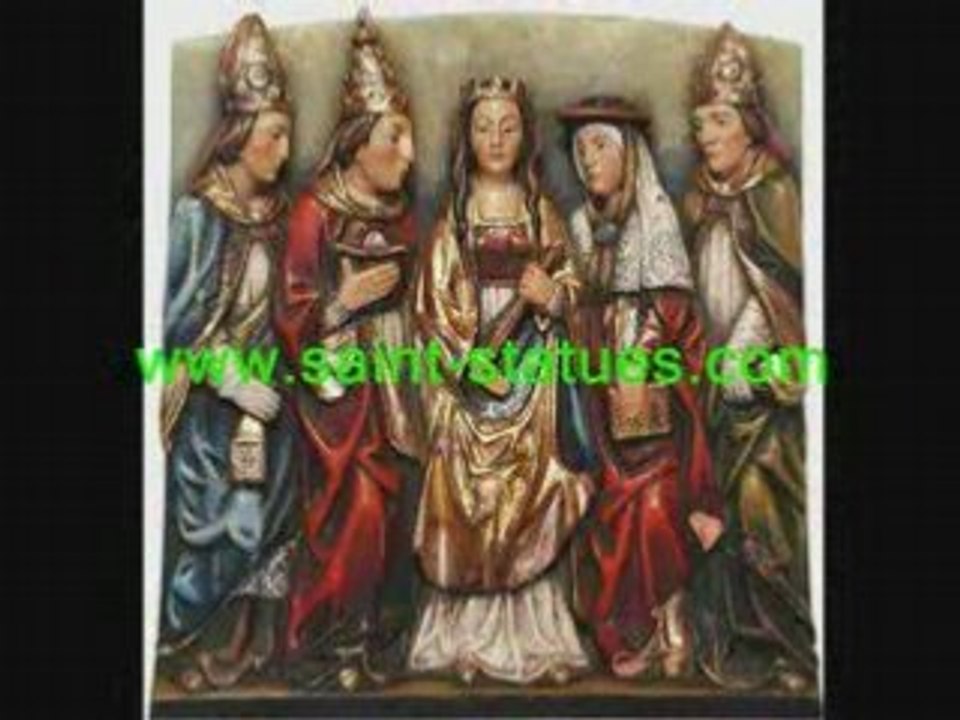 catholic saint statues wooden, carved & handcrafted!