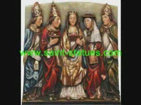 religious saint statues wooden, carved & handcrafted!