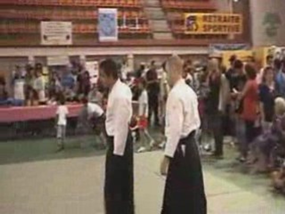 L'Ecole Nimoise de Budo et le Judo Club du Gard en démo