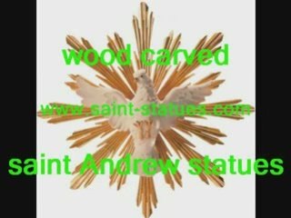 statue of saint anna wooden, carved & handcrafted!