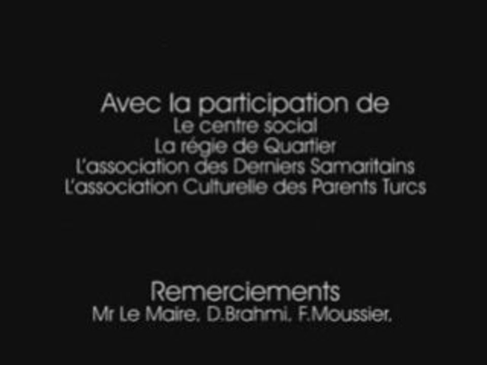 Couleurs café fdlm 2008 Credits et remerciements