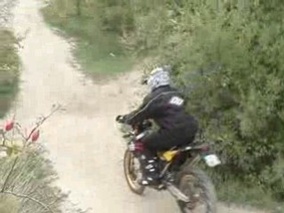 Petite descente que je f et monter d'une petite marche