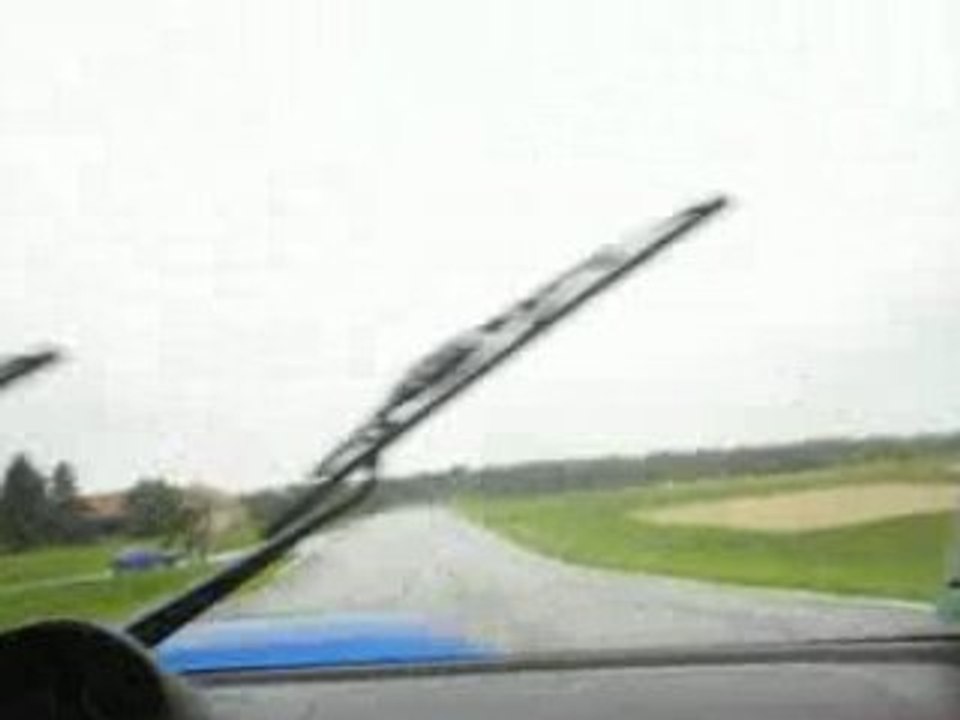 Florian en Sti, sous la pluie toujours !!