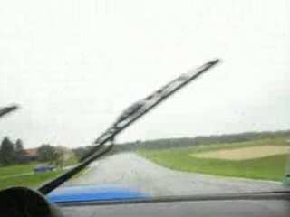 Florian en Sti, sous la pluie toujours !!