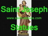 saint joseph statues wooden, carved & handcrafted!