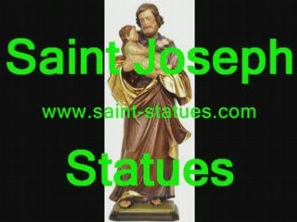 saint joseph statues wooden, carved & handcrafted!
