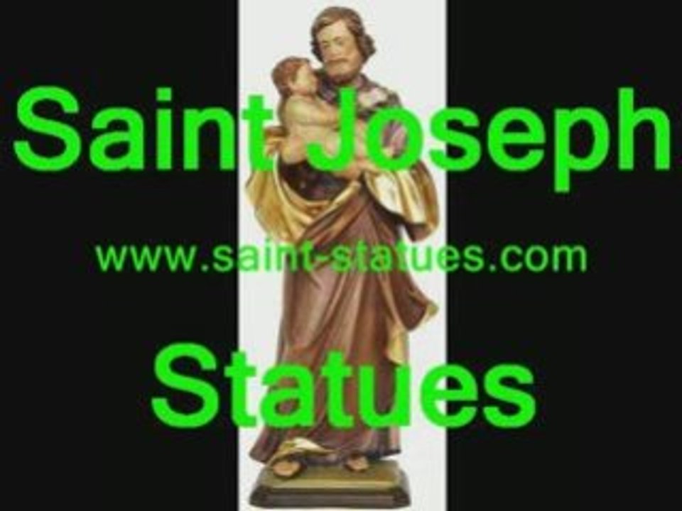 st. joseph statues wooden, carved & handcrafted!