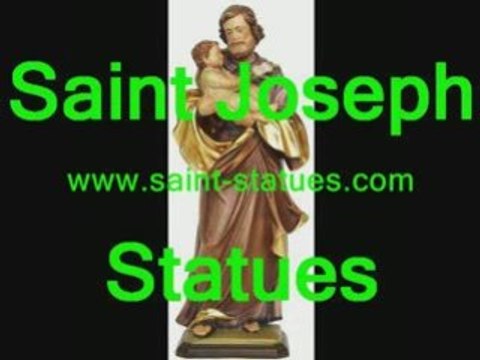 st. joseph statues wooden, carved & handcrafted!