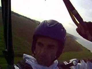 survol en parapente des palges du débarquement