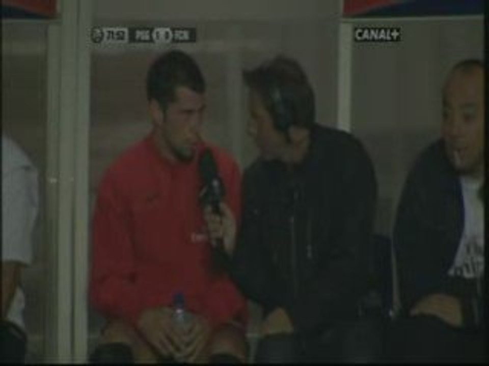 PSG-Nantes -Paganelli -Kezman-l' Interview qui tue