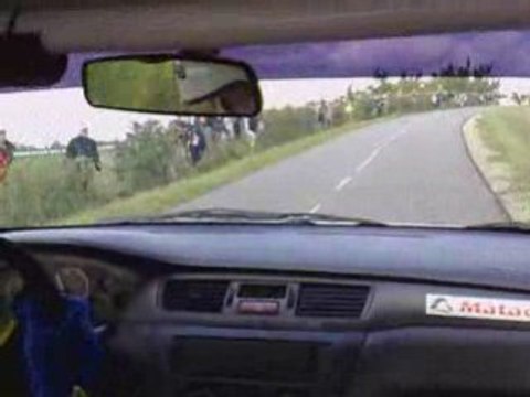 Course de cote Evaux et Menil Divoux Mitsubishi Lancer Evo 7