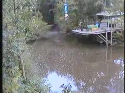 Saut a l'élastique à la souleuvre