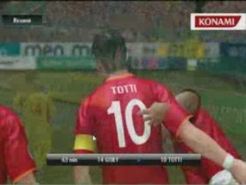 Coach-Pes Ligue 1 Journée 1 AS Roma - Liverpool