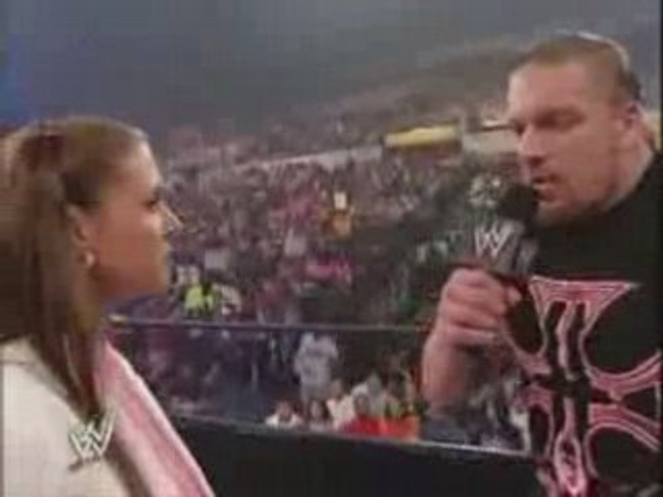 Triple H Raw Smackdown Draft 2002 Segment