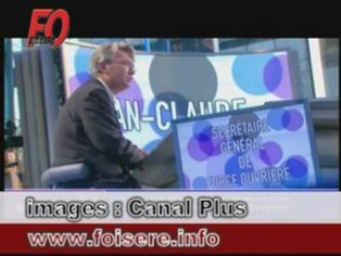 Actualités vu par JC Mailly - FO
